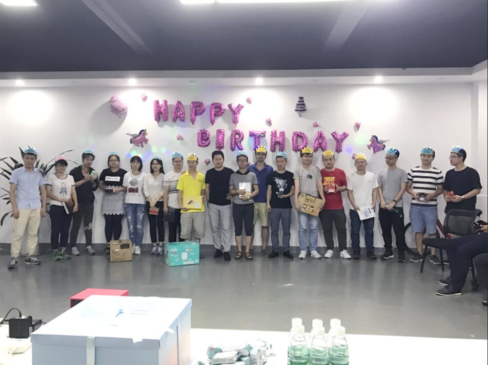 感恩有你  亦強(qiáng)員工生日會(huì)圖片