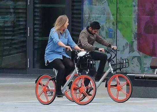 中國的共享單車靠什么圈粉全球圖片